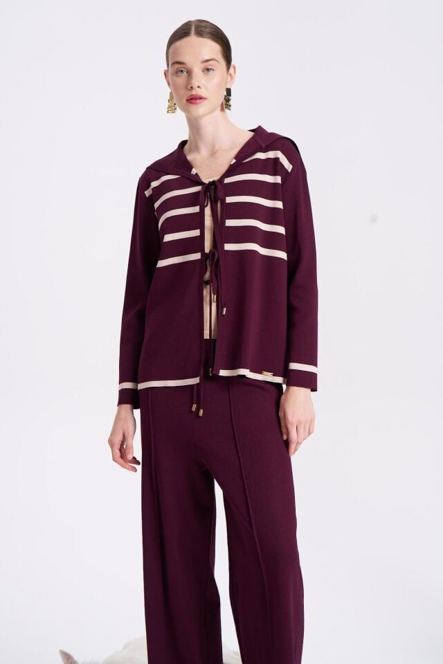 NİLİWİ TRİKO DENİZCİ YAKA HIRKA 3112