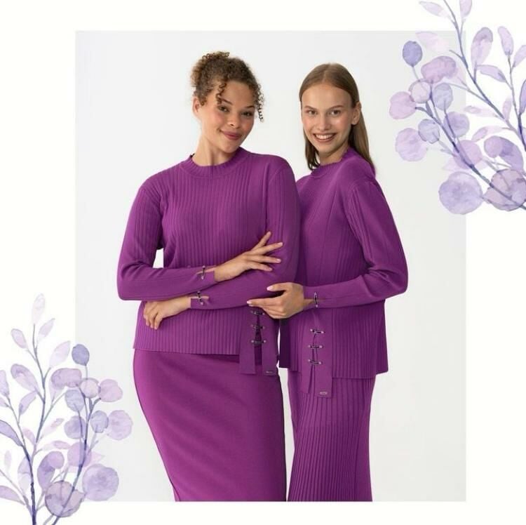 Niliwi Soğuk Merserize Piliseli Etek