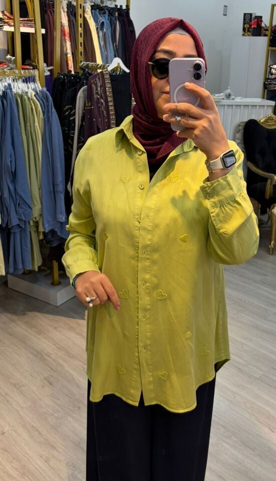 MY MAGAZİN TENSEL GÖMLEK 7463
