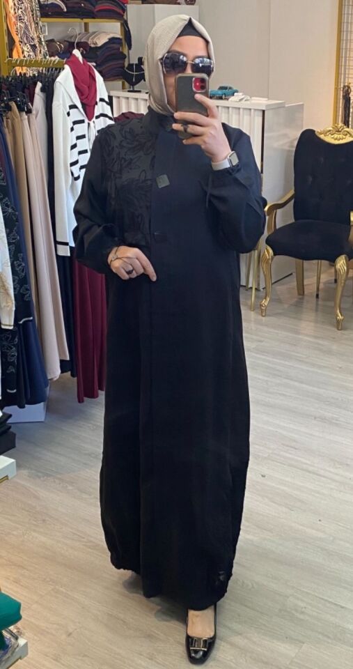 LİSSMORE SİYAH PARDESÜ 6009